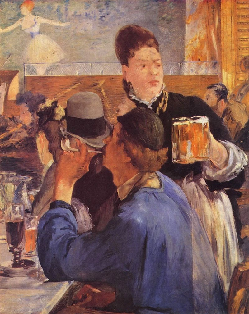 16-Édouard Manet, Angolo di un caffe-concerto, 1878-80-National Gallery, London  